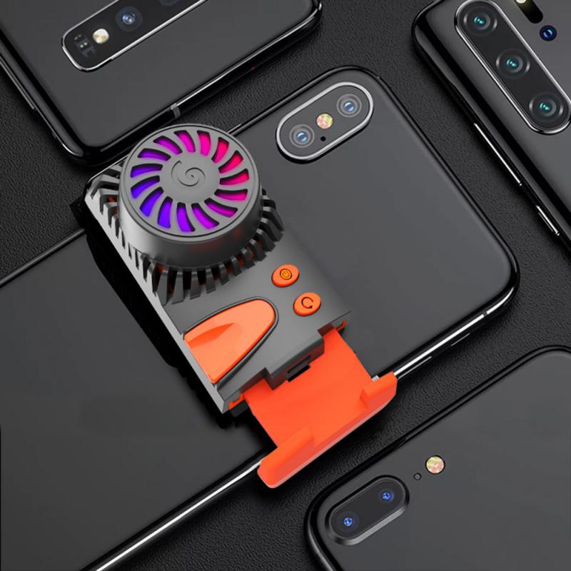 Radiateur Portable pour Smartphone | Radiateur de refroidissement, ventilateur trois niveaux, radiateur Portable pour Smartphone de 4 à 6.5 pouces