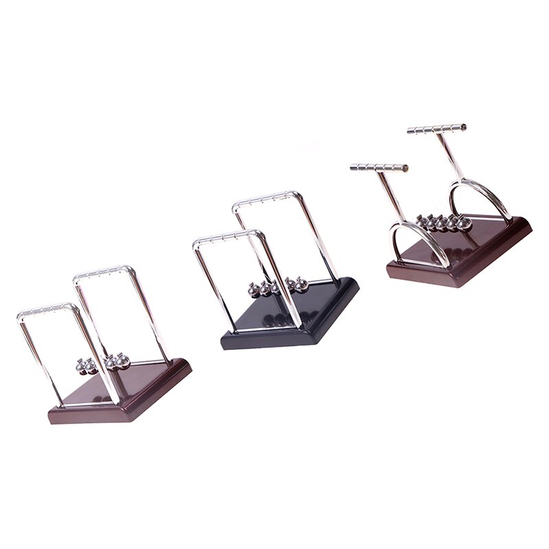 Crafts Newton's Cradle Desk Table Decor Metal Pendulum Ball Newton Ball Physics Science Pendulum Steel Balance Ball