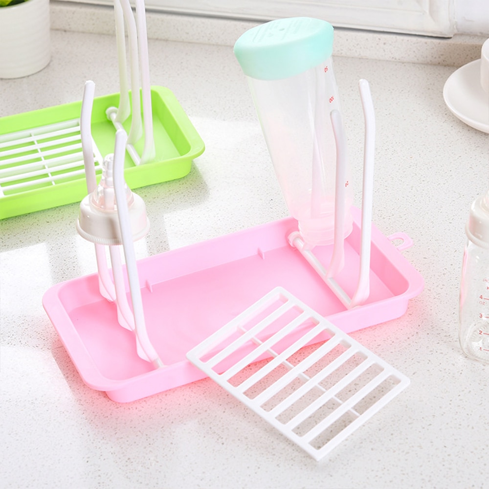 Bottle Dry Rack Baby Bottle Drain Drying Racks Baby Bottle Cleaning Dryer Drainer Storage Drying Rack