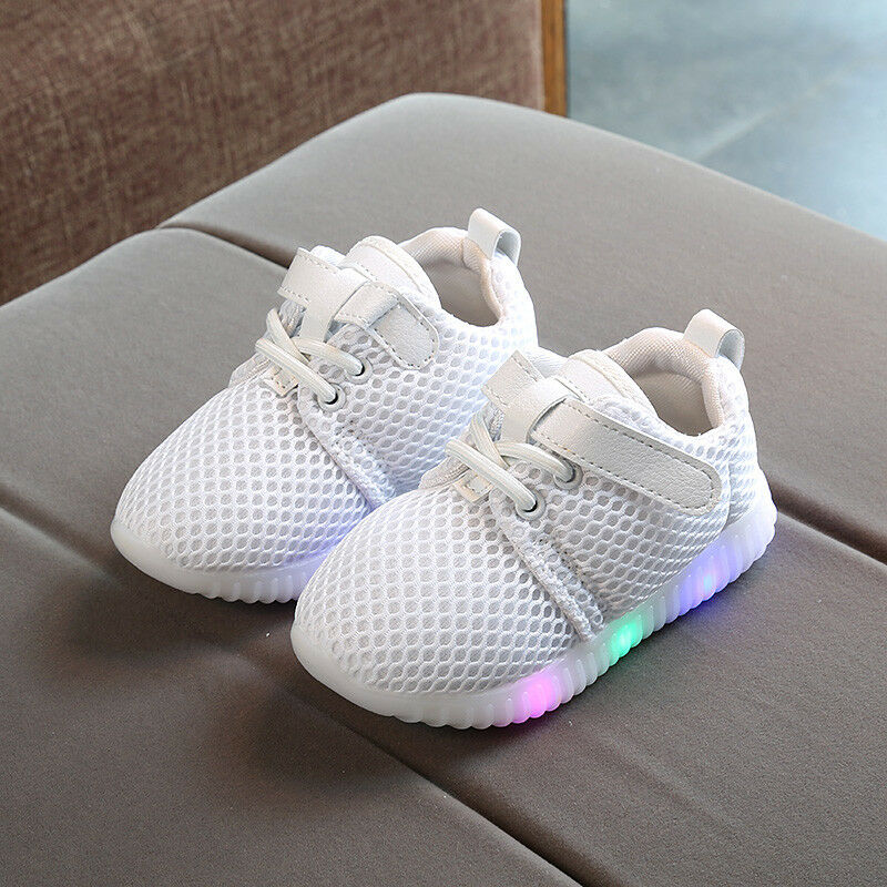 Mode LED Baby Jongens Meisje Schoenen Kids Light Up Lichtgevende Trainers Sport Sneakers