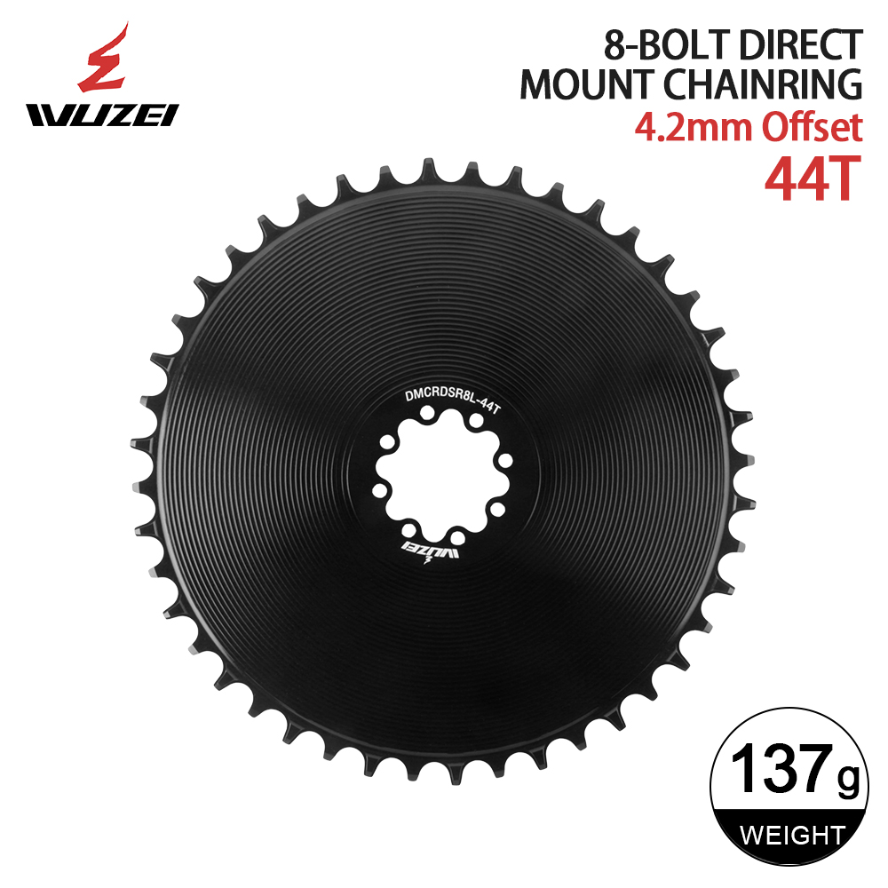 WUZEI-plato cerrado de 8 pernos, 4,2mm, 40-58T, para SRAM FORCE AXS, manivela de 12V, piñón de montaje directo ancho y estrecho, 8/9/10/11/12S: Rojo