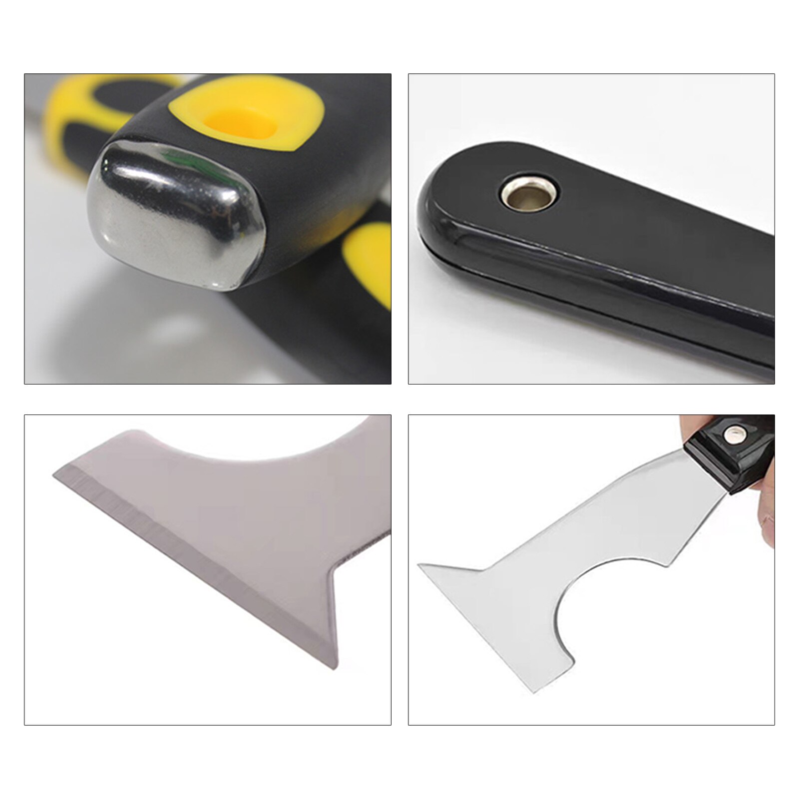 3 Inch Putty Knife 5 in 1 Paint Spackle Scraper Caulk Removal Tool for Wood Wallpaper Scraper Painters Construction Tools