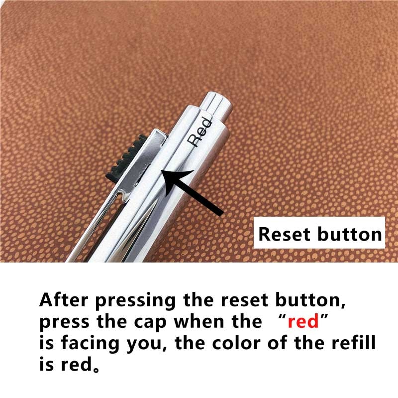 luxury ballpoint pens writing School Office supplies student Multifunctional pen 3 ink colors in 1 for customer colleague