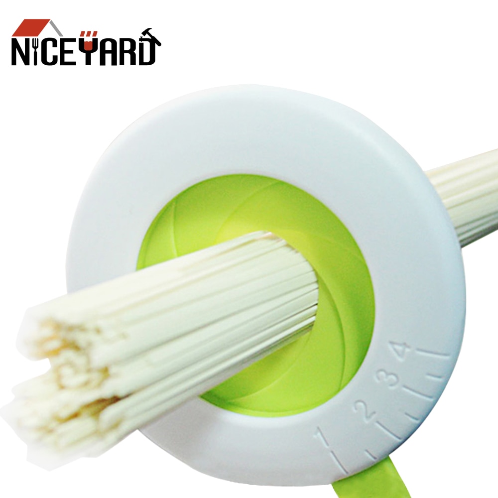 NICEYARD Adjustable Pasta Noodle Measuring Tool Plastic Spaghetti Measure Controller Tool