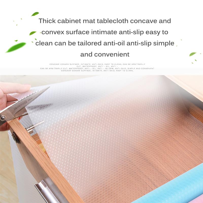Transparante Eva Waterdicht Oilproof Plank Cover Mat Lade Liner Kast Anti-Uitglijden Tafel Non Lijm Keuken Kast Liner