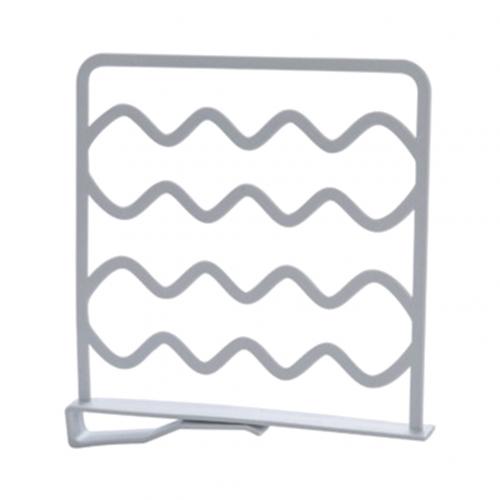Home Bathroom Multifunctional Closet Shelf Clothes Divider Rack Space Saving Wardrobe Organizer Adjust the Compartment Space: Grey