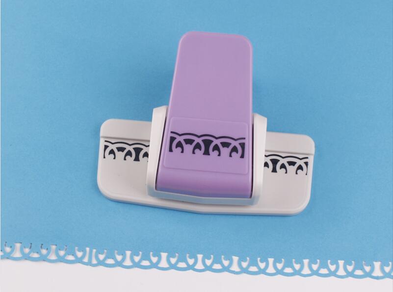 Punch scrapbooking handmade edge device DIY paper cutter craft Handmade fancy border punch S flower embossing: xiuqiuhua