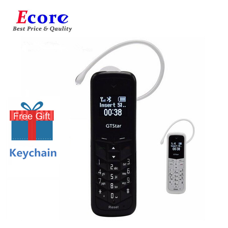 Originele GT-Ster BM50 Ontgrendeld Mini Mobiele Telefoon Bluetooth OORTELEFOON Dialer 0.66 inch Met Handsfree Mobiele Telefoon