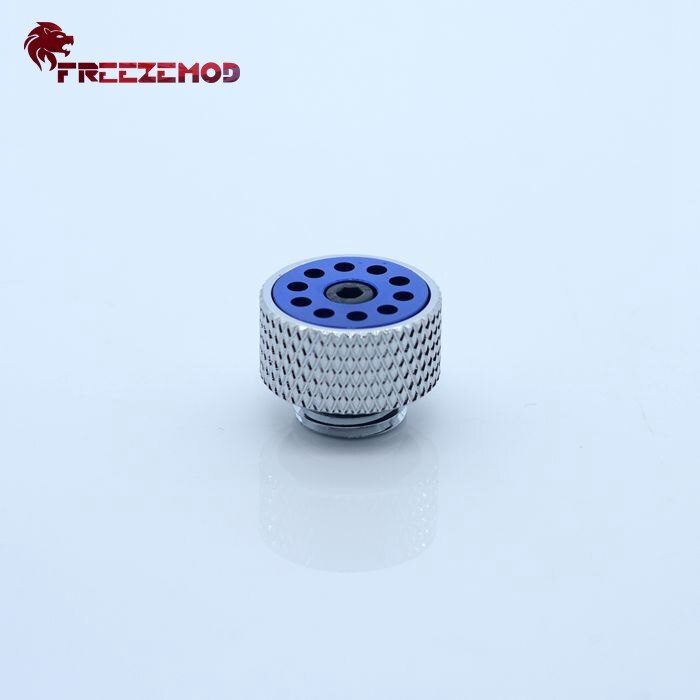 Freezemod adjustable automatic exhaust valve computer pc water cooler fitting water tank silver body. HPQF-S1B
