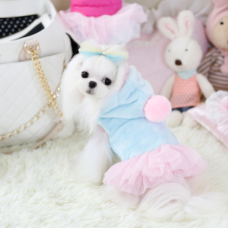 Ropa cálida de invierno para mascotas, suéteres con capucha para perros pequeños, chaquetas para cachorros, Chihuahua, Pug, sudadera, abrigo