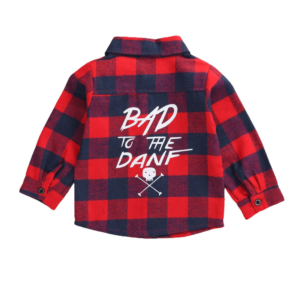 Ma&Baby 1-6Y Toddler Kid Boys Red Plaid Shirts Christmas Boys Clothes Long Sleeve Xmas Costumes Tops