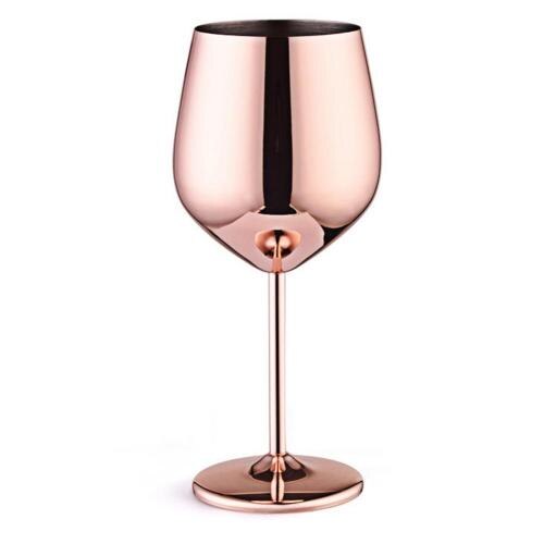 Botella de vino tinto de acero inoxidable, copa de champán para , Bar, 500ml: Rose Gold