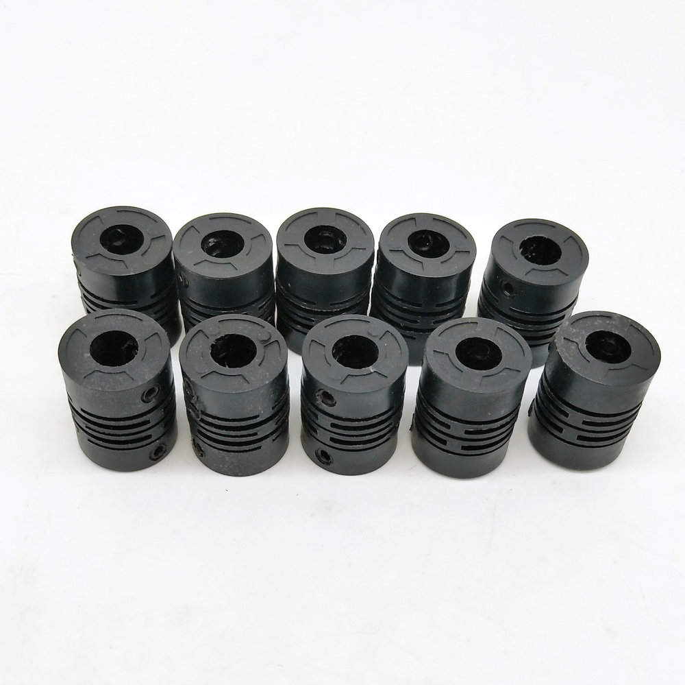 Good RH Nylon Plastic Flexible coupling 4 6 8 mm inner bore omron E6B2 encoder shaft coupler 10pcs/pack