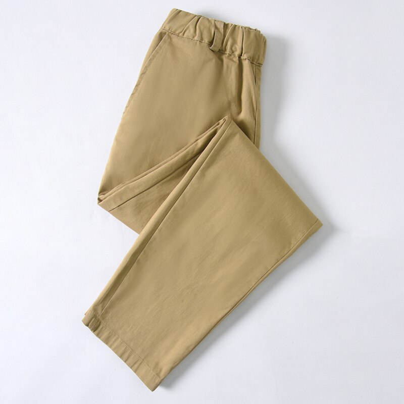 Pantalones de uniforme escolar para niños, pantalón informal fino, azul oscuro/caqui, de algodón, para adolescentes, 8, 10, 12 y 14 años, Verano