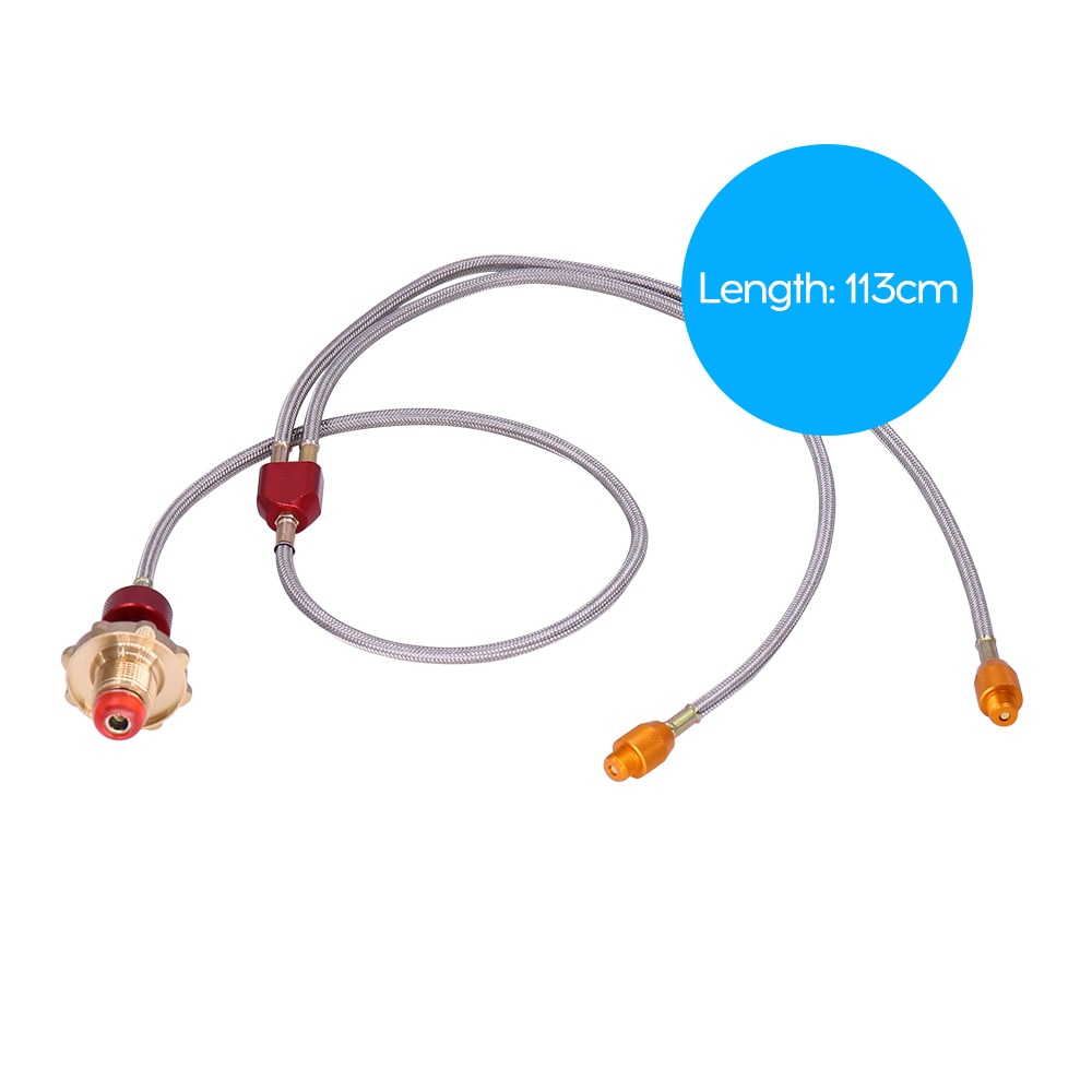 Hose Adapter Burner Adapter for Dual Picnic Propane Stove Outdoor Gas Burner Hose Coupler Adaptor Gas Charging Accessories