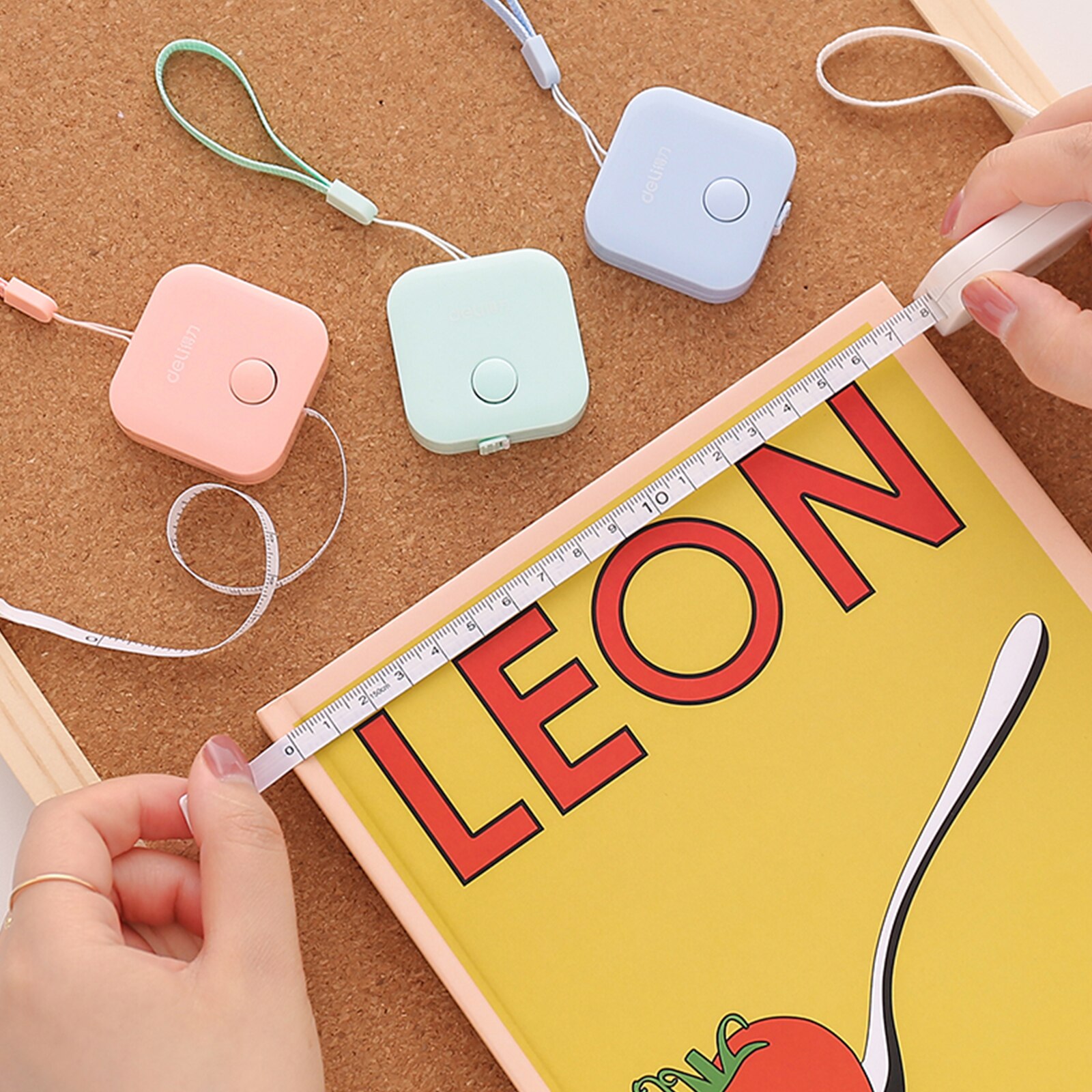 1pcs 150cm Body Retractable Tape For Diet Tailor Weight Loss Tape Measure & Calculator Keep Your Beauty Body Ruler