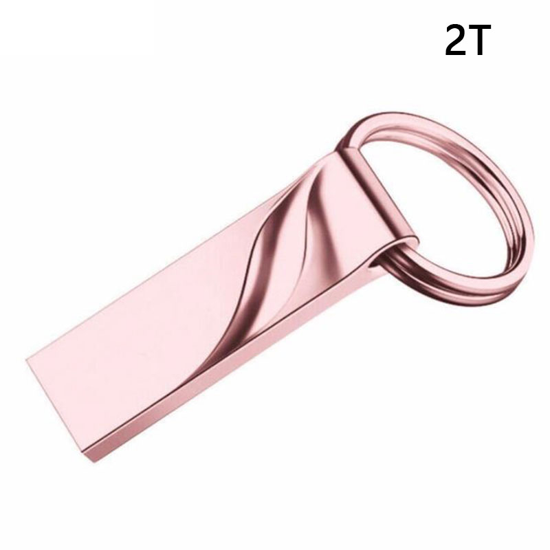 Usb 3.0 2tb u-disk 1tb penna-minne 32gb-2tb usb-minnen penna-minne 1tb metallminnen 1tb flashdisk expansionsdisk: Brun