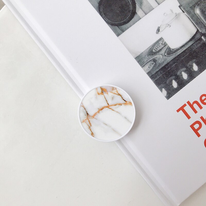 Luxury Marble Foldable Phone Holder Stand Grip Bracket Universal Mobile Phone Ring Holder for IPhone 11 Samsung Note 20: Style 8