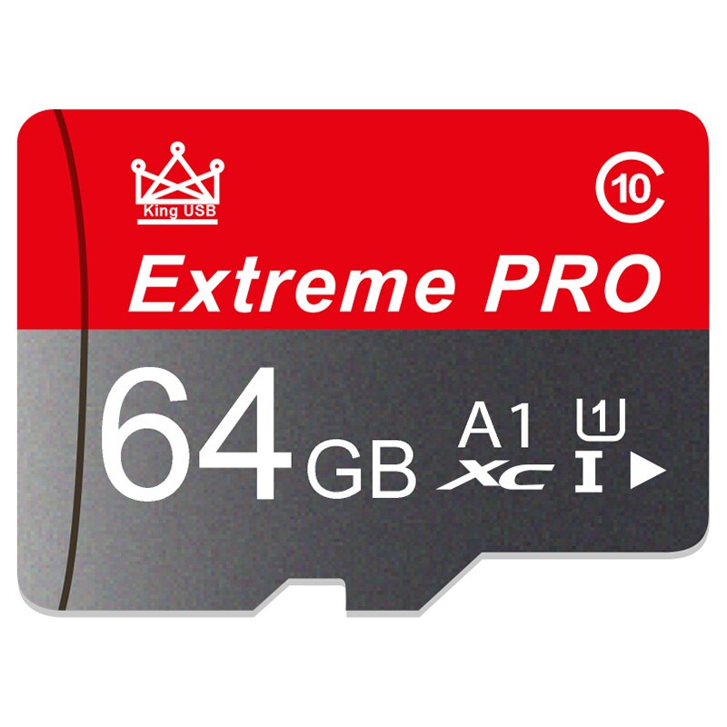 EVO + Mikro SD 32G SDHC Klasse Class10 Speicher Karte C10 UHS-I TF/SD Karten Trans Blitz SDXC 64GB 128GB für freies: 64GB