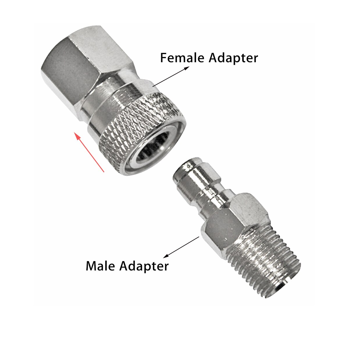 8Mm 1/8 "Npt Vrouw Naar Man Schroefdraad Adapter Mount Statief Plaat Voor Mic Microfoon Stand Statief Flash licht Beugel