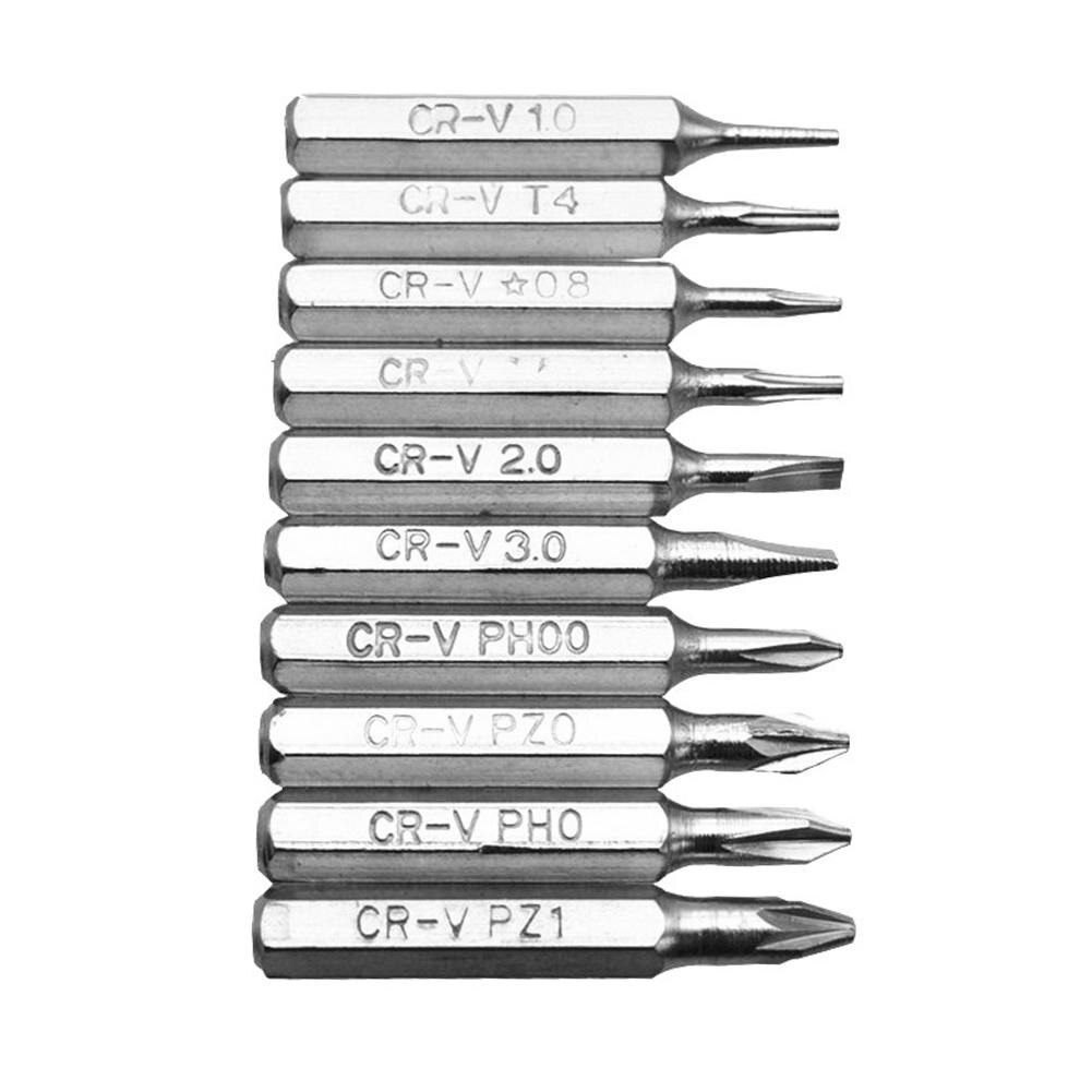 Durable Bits Wear-resistant Portable 10pcs/set 4mm Torx Security Screwdriver Drill Bit Phone Repair Screw Driver Bits