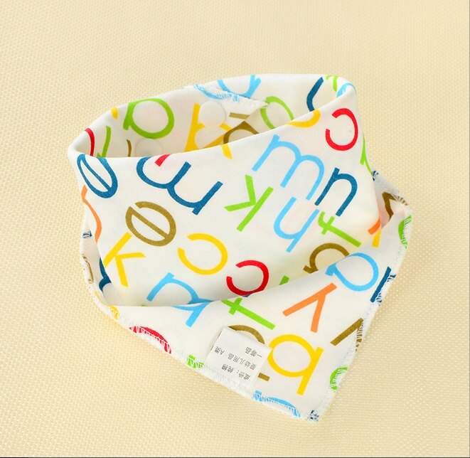 1Pcs Infant Kids Baby Girls Boys Bibs Feeding Saliva Cotton cartoon Towel Dribble Bibs
