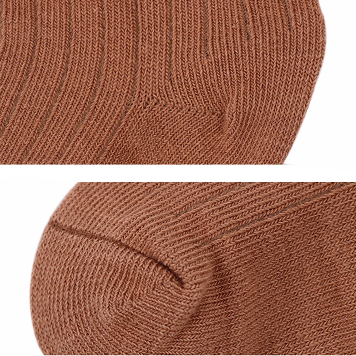 5Pcs Dikker Baby Sokken Peuter Meisjes Jongens Gebreide Floor Sokken Lente Herfst Warm Solid Losse Curling Rand sok