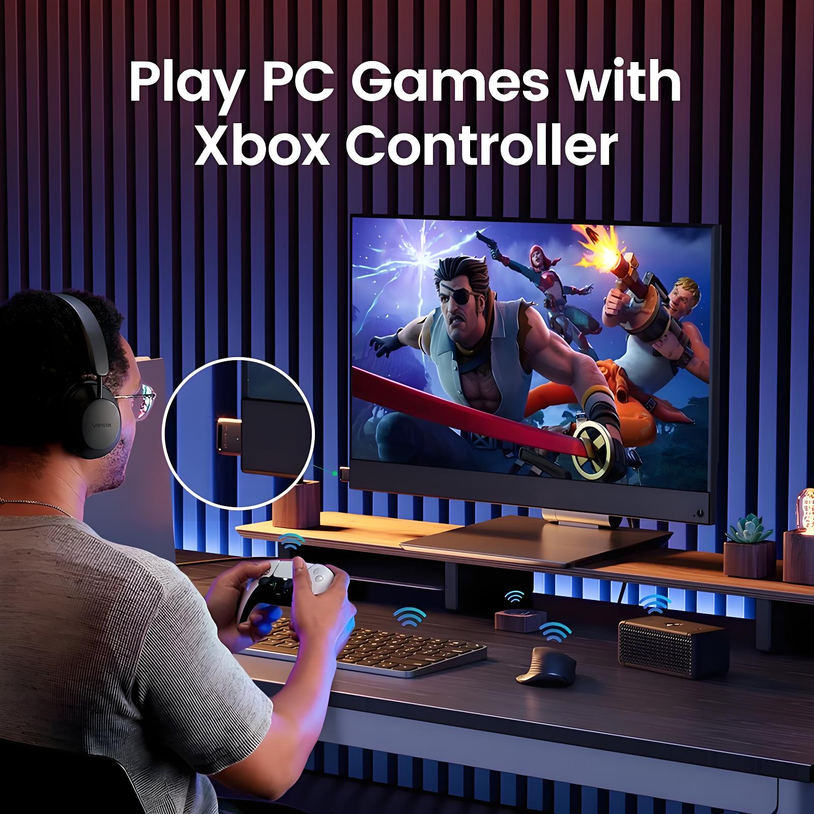 Bluetooth 5.3 5.4 Adapter USB Dongle Adapter Audio Receiver Transmitter Wireless Adapter for PC Laptop Speaker Mouse Keyboard