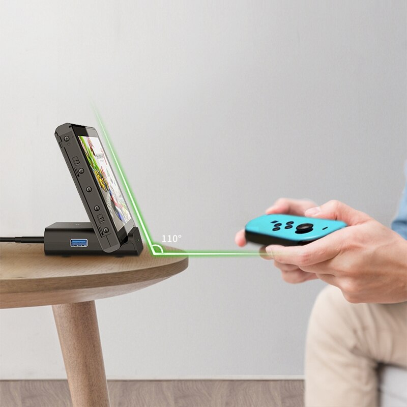 Convertisseur vidéo pour Nintendo Switch socle de charge HDMI transfert TV Portable type-c socle de charge