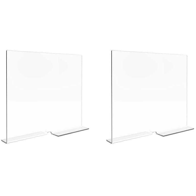 5 Séparateurs D'étagère Magnétiques En Plastique Transparent - Pour Organiser Magasin, Placard, Rayon