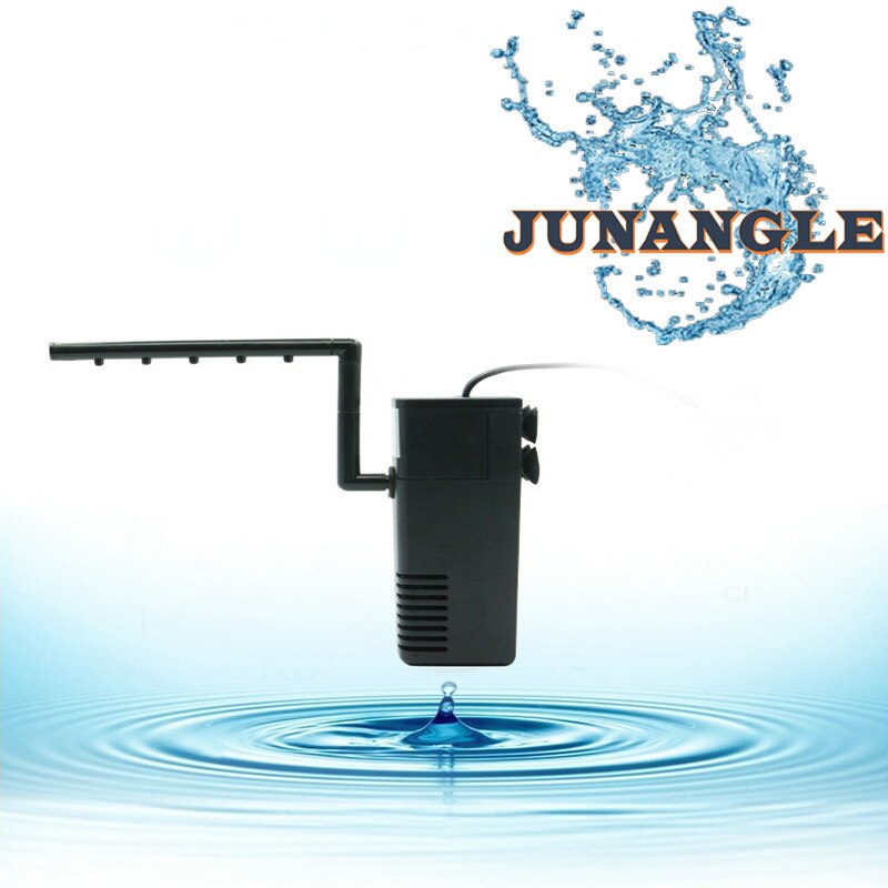 Akvarium vattenfall filter akvarium tre i en syrefiltreringspump akvarium filter filter skimmer akvarium dekoration