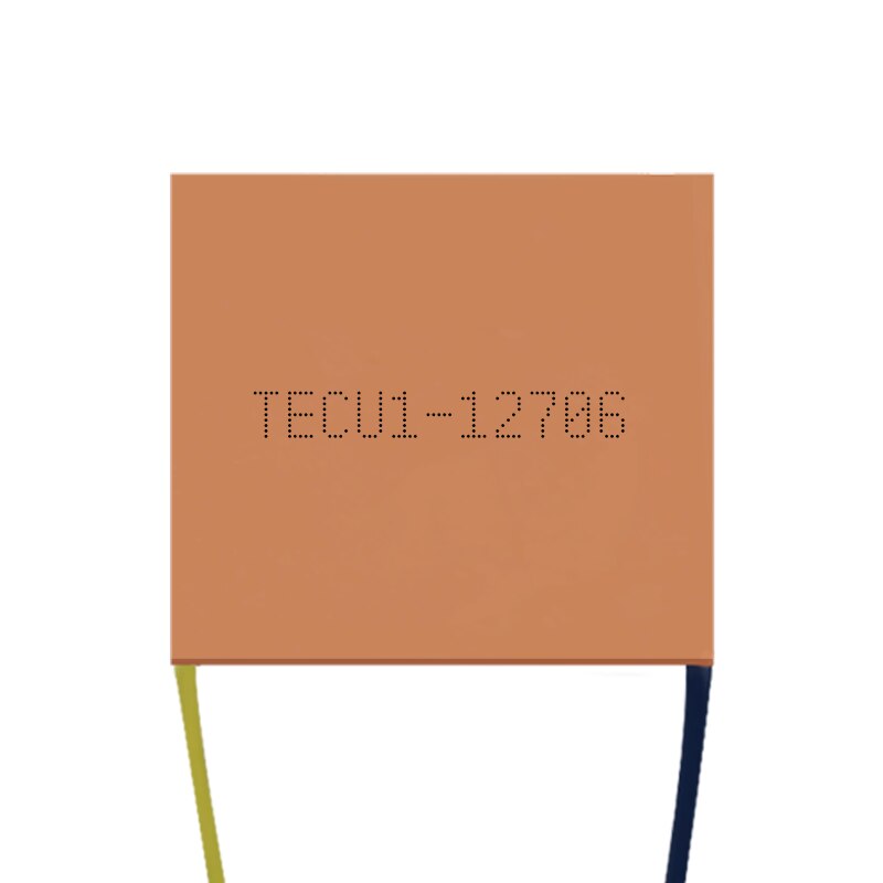 Pure copper ultra-thin refrigerating sheet TECu1-12706 40*40*2MM 5-12V Rapid heat conduction and cooling