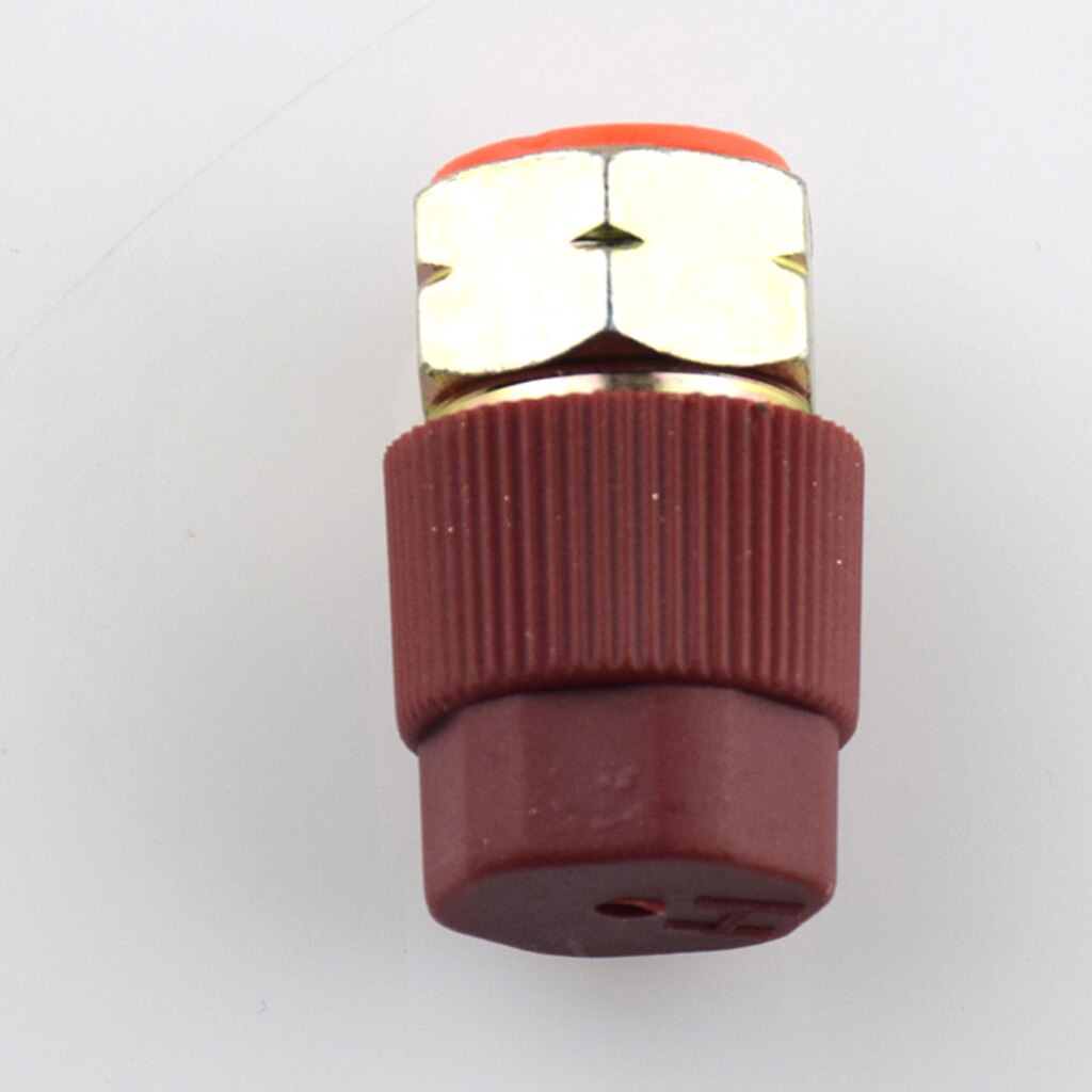 3/8 High Side A/C Service Charging Port Adapter Retrofits R12 to R134a with Cap