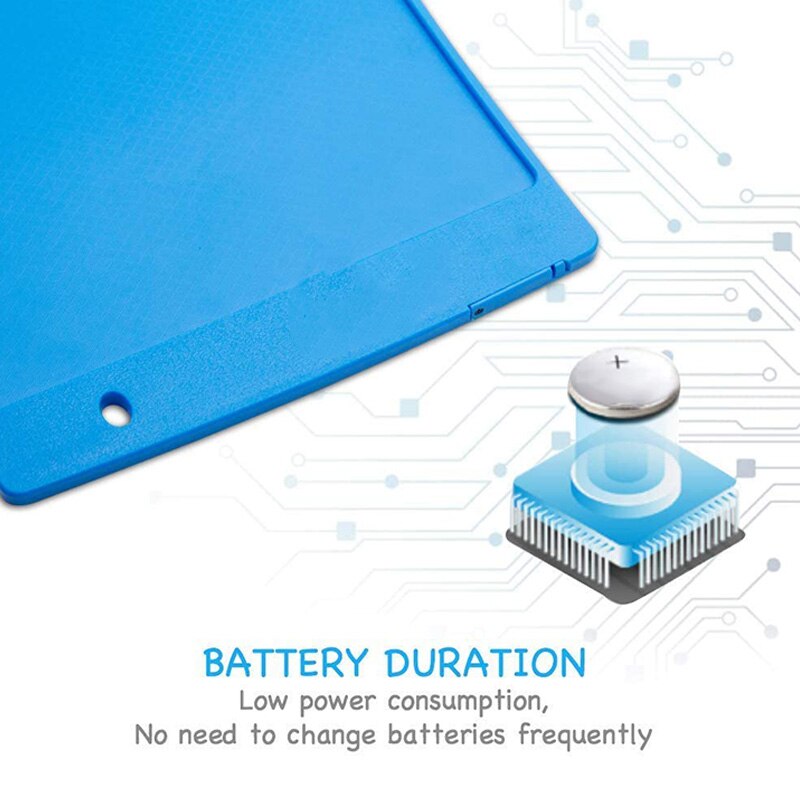 LCD Writing Tablet 2 Pack, 8.5-Inch Writing Board Doodle Board Drawing Pad Blue/Pink