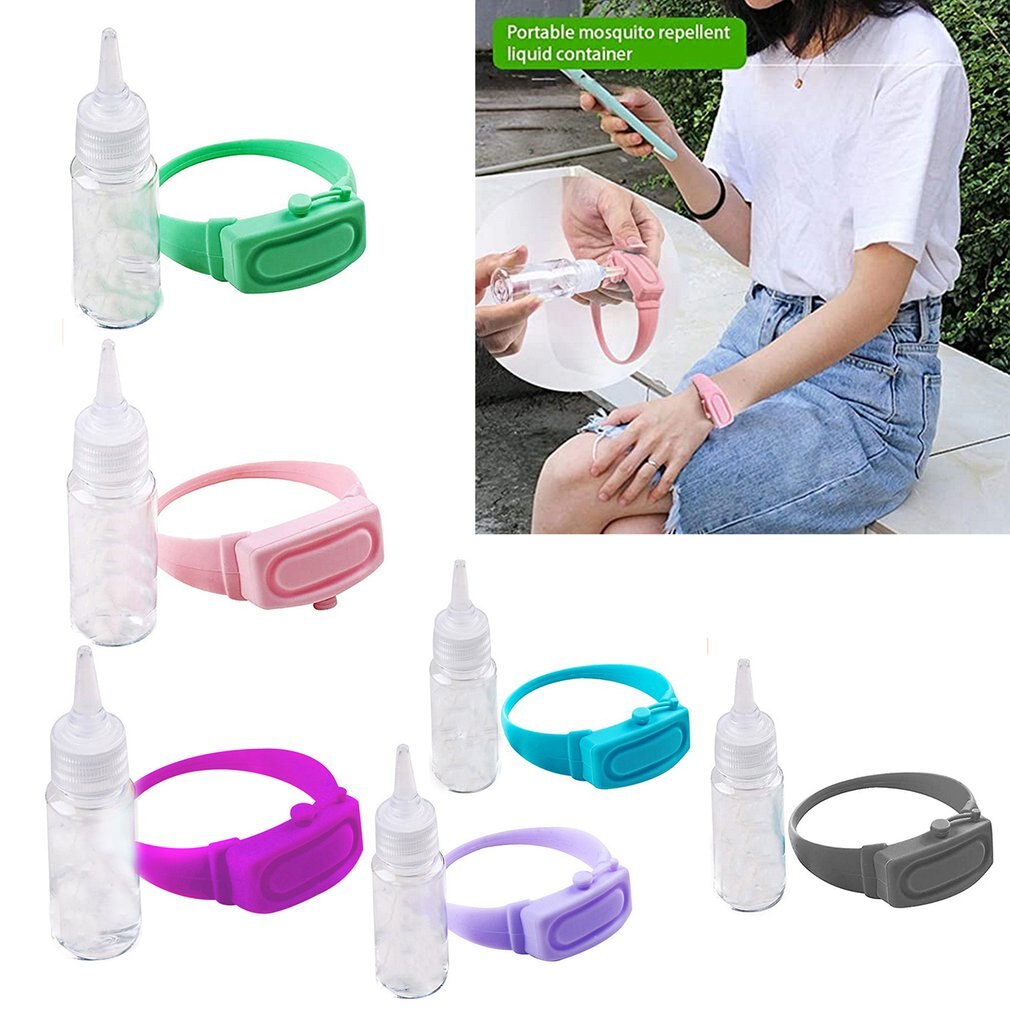 1P Wistband Hand Doseer Hand Ontsmetten Drinkbaar Silia Gel Afzien Pompen Ontsmetten Hand Baelets Wist Baelet