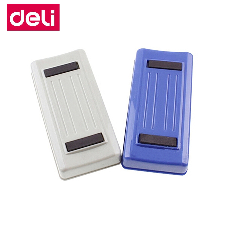 1 st deli 7837 magnetisk whiteboard suddgummi whiteboard sugborste 148 x 68 x 42mm radergummi för både whiteboard och svart tavla