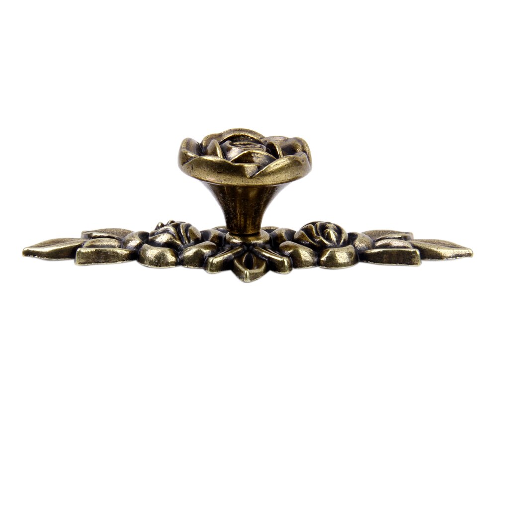 Retro ros möbelhandtag lådor knopp för köksskåp dörr skåp garderob bin