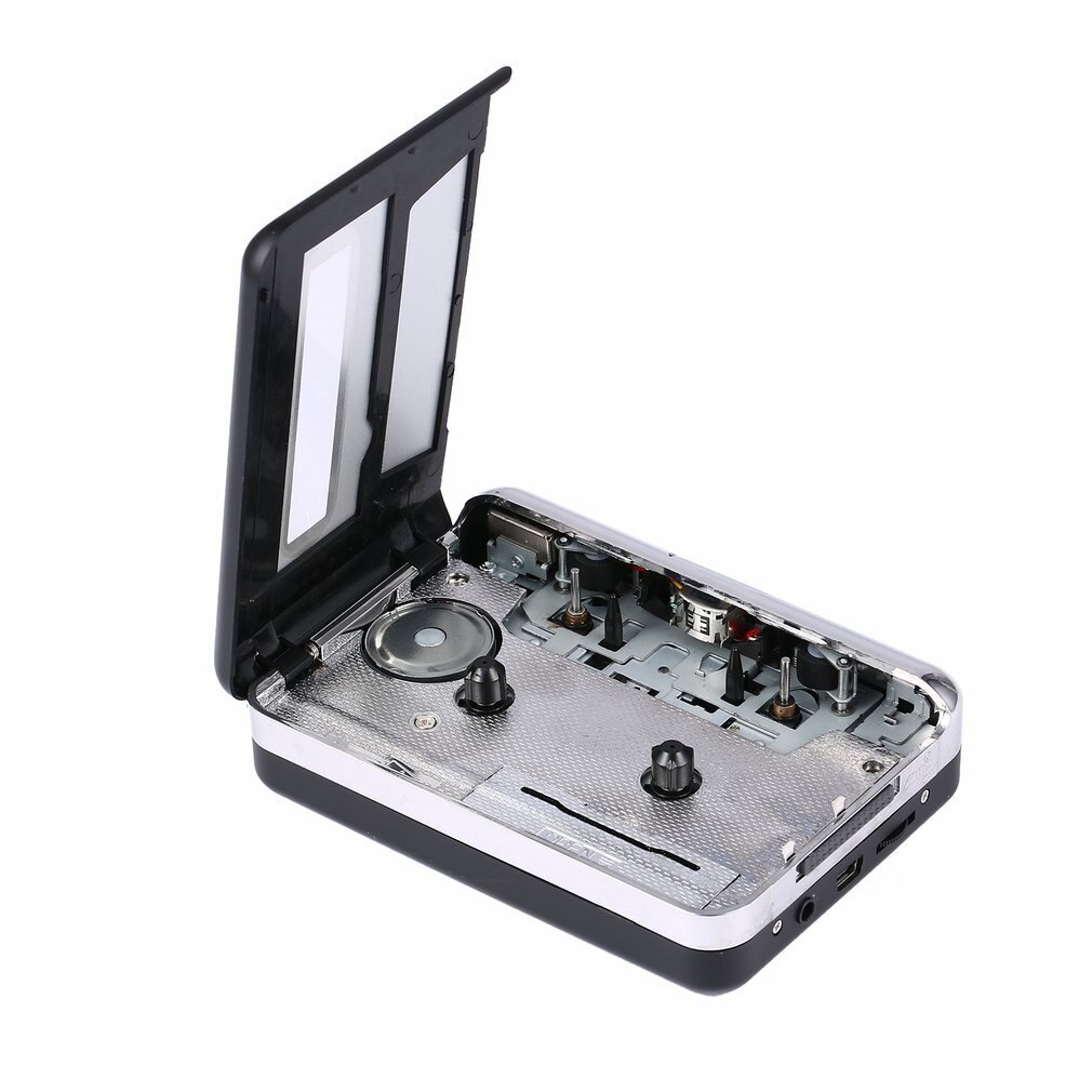 USB2.0 Cassette Capture Radio Player Portable Cassette Tape to CD MP3 Converter Capture Audio MusicPlayer Tape Cassette Recorder