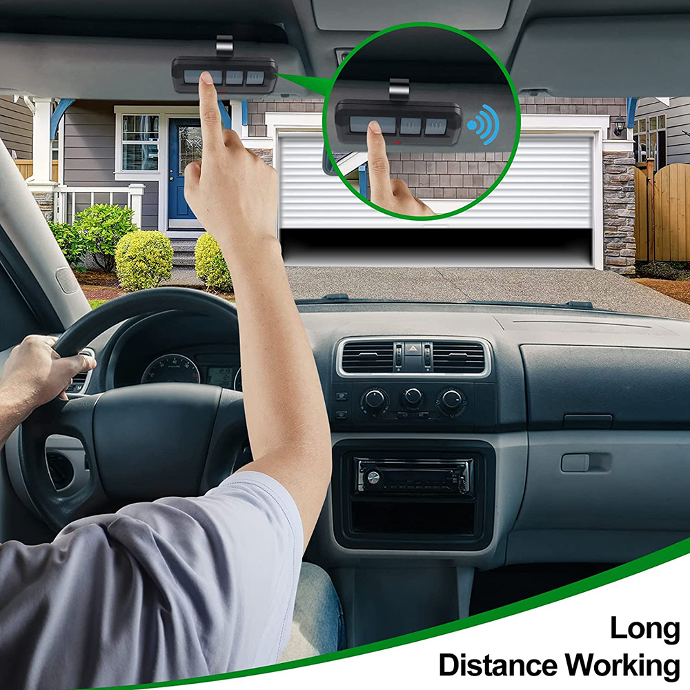 My Light-Garage Door Opener, Remote Control with Security 2.0 Rolling Code Technology, 893MAX