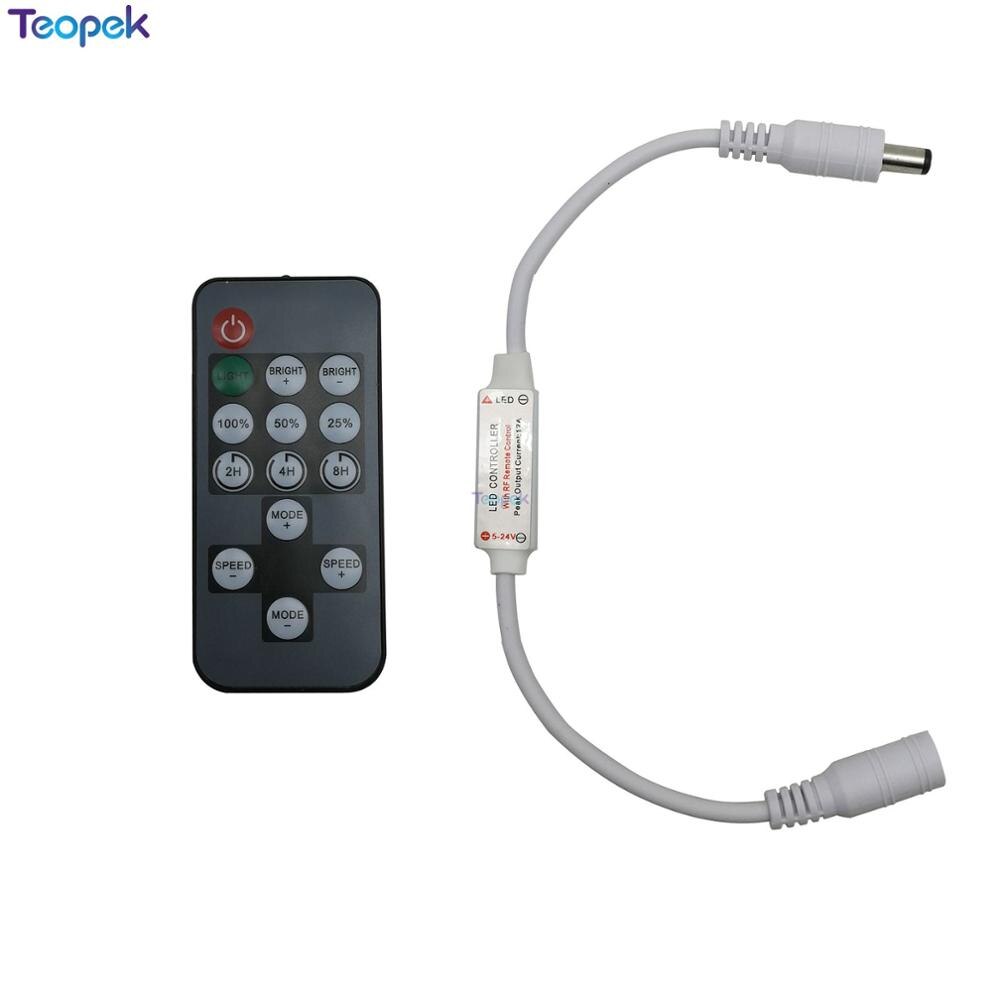 Mini RF Led Time Controller 14 keys Remote Control... – Grandado