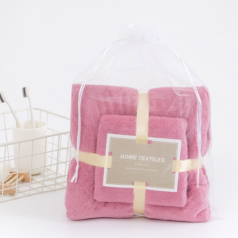 17 Kleuren Coral Fleece Absorberende Haar Zwemmen Gezicht Hand Badhanddoek Sets Microvezel Handdoeken Badkamer Handdoeken Microfiber Handdoek Set: L
