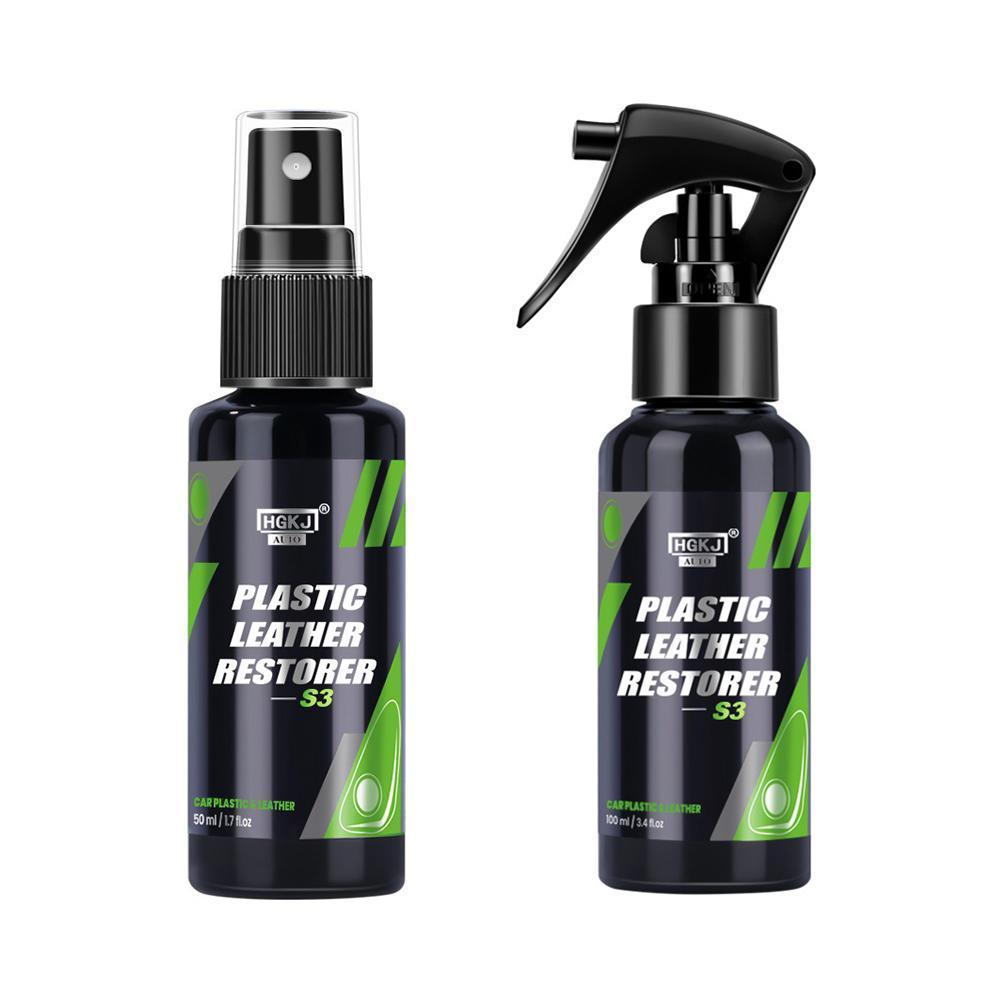 Plastic Leather Restorer Plastic Renovator For Car Interior Spare Parts Seat Leather Polish Plastic Restorer Cleaner GKJ-AUTO-S3