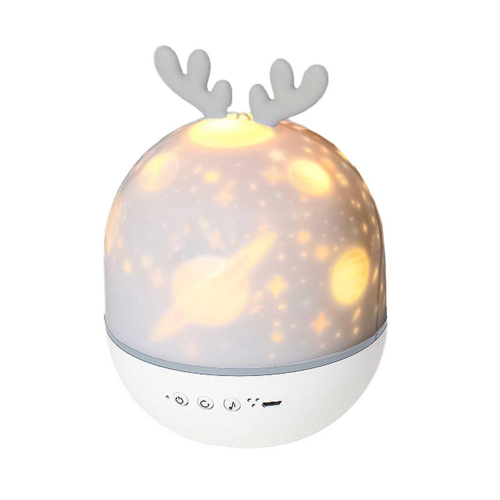 6 Projection Themes Light Music Remote Control 360 Degree Rotation Night Lamp Ocean World Birthday Party Planet Merry Christmas: 01