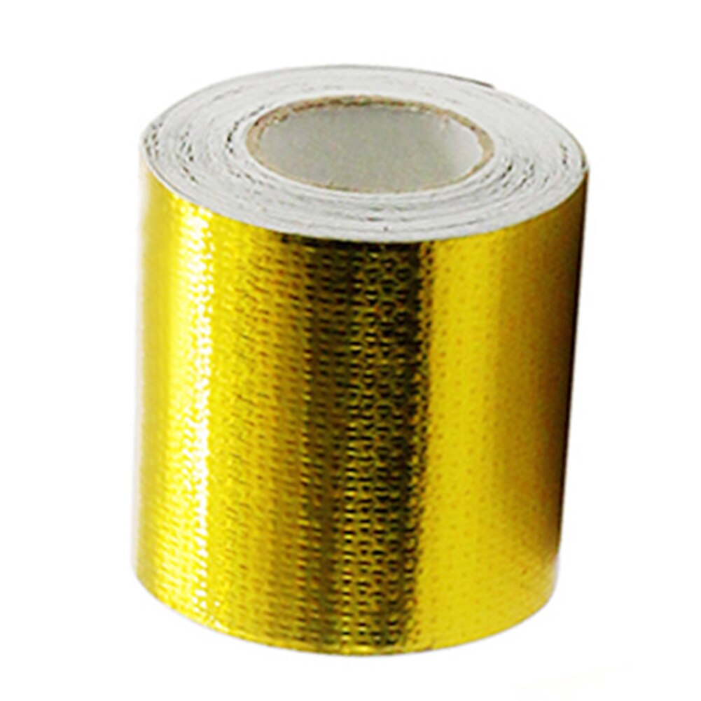 5m aluminiumsfolie vikle barriere teip varme termisk skjold rull styling beskyttelse