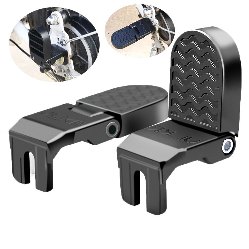 Elektrisches Fahrrad Hinterpedal Fahrrad Hinterrad Klapppedal Elektrische stehende Person Universal- Pole Mountainbike Pedal
