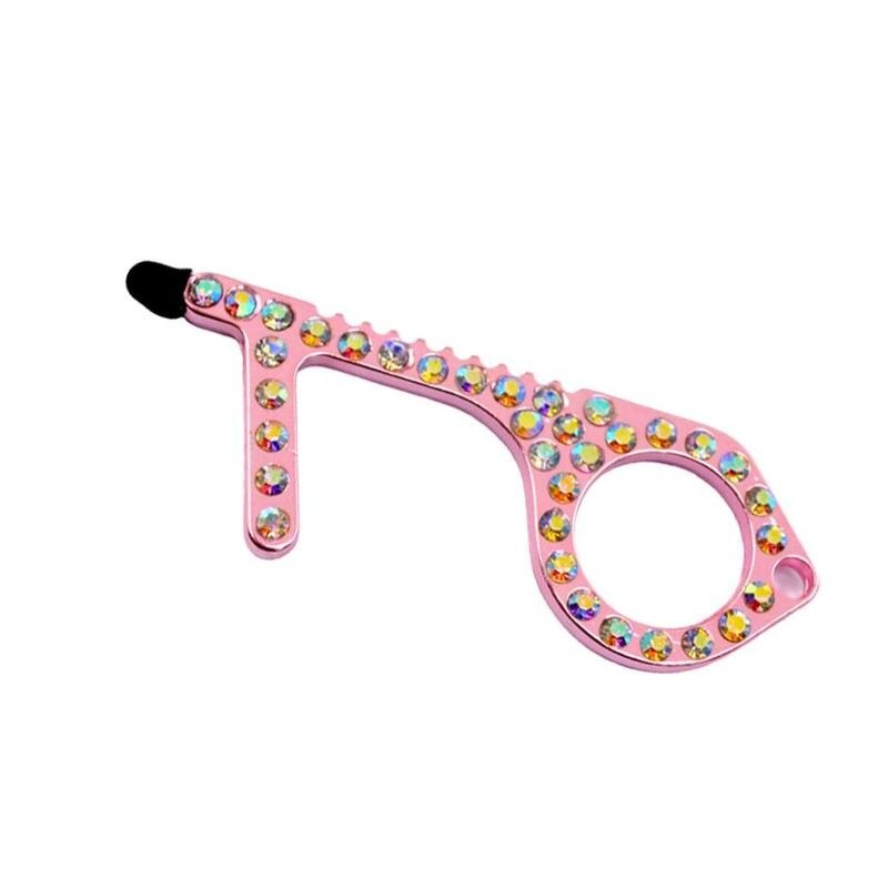 1pcs Anti Contact Door Opener Touchless Key Opener Doors Without Touching Home EDC Door Opener Portable Anti Contact Door Opener