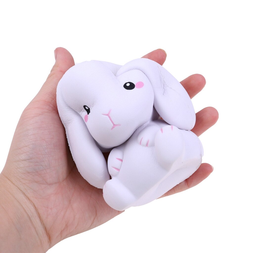 Adorable Rabbit Slow Rising Cream Scented Stress Relief Toys Rising Abreact Soft Sticky Stress Relief Funny Educational Toys