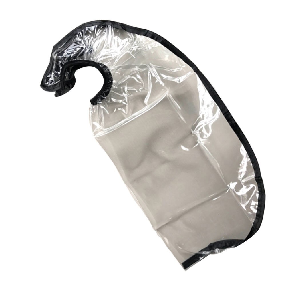 Kleurstofveiligheid waterdichte haarsjaal kappersdoek cape haartrechters transparant