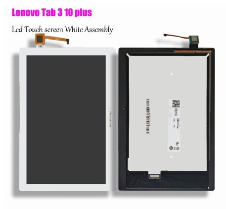 10 Inch Lcd-scherm Met Touch Panel Assembly Voor Lenovo Tab 3 10 Plus Business TB3-X70L ZA0Y TB3-X70F ZA0X TB3-X70N TB3-X70: LCD Assembly white
