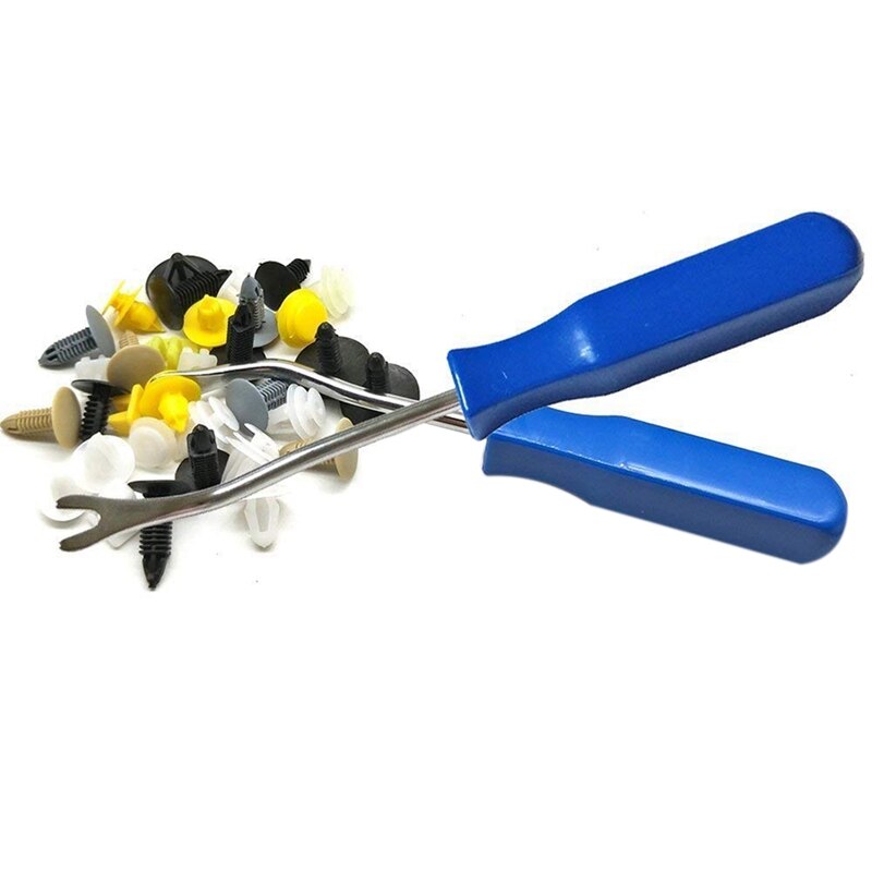 440 stuks auto bevestigingsclips bumperclips deurpaneel spatbordvoering houder kunststof drukpen klinknagel set schroefclips met